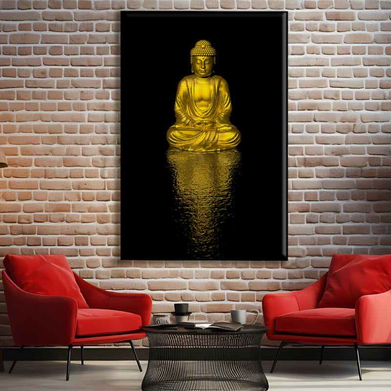 Textilspannrahmen "Buddha"