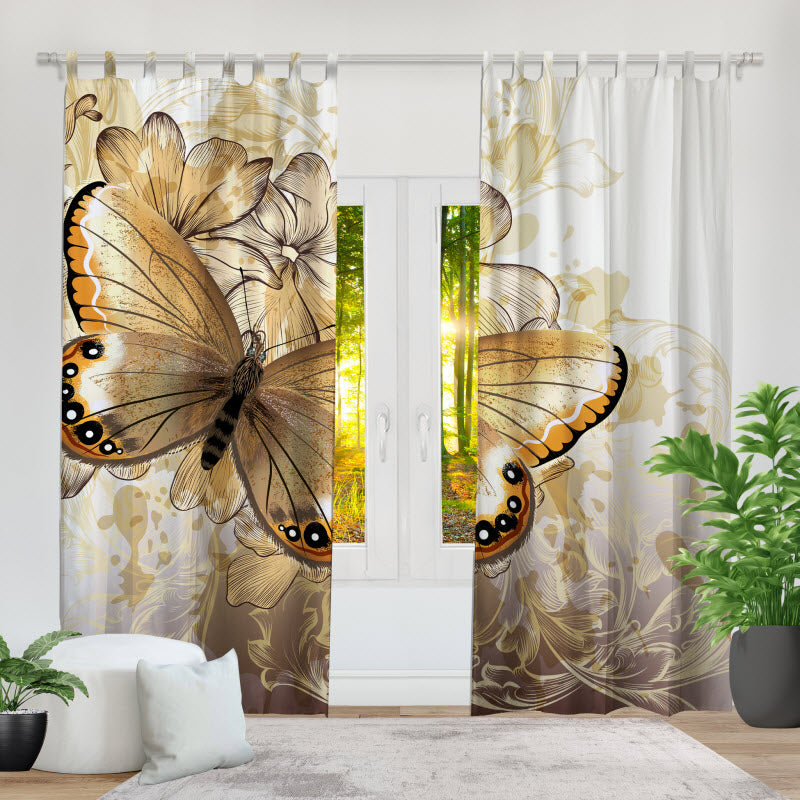 Fotovorhang: Abstrakt Schmetterling