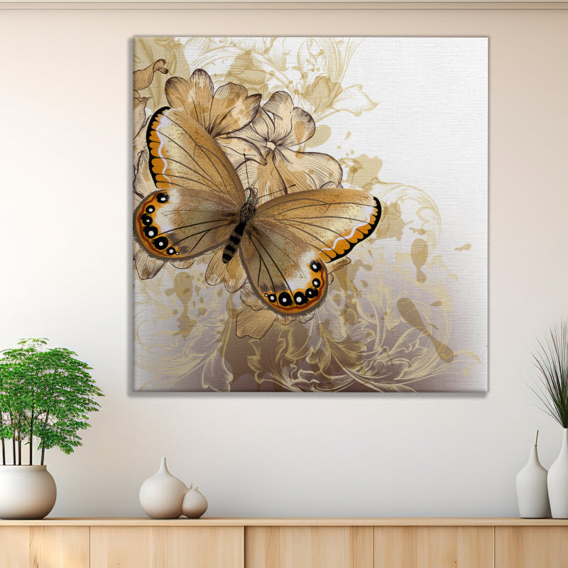 Leinwand mit Motiv: Abstrakt Schmetterling
