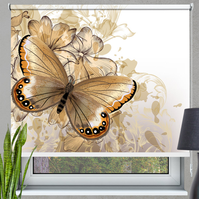 Rollo mit Motiv: Abstrakt Schmetterling