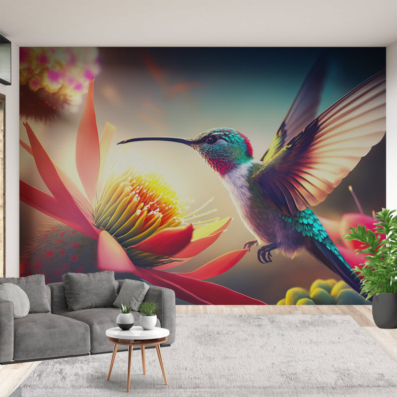 Tapete mit Motiv: Kolibri