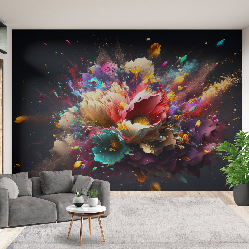 Tapete mit Motiv: Blumenexplosion
