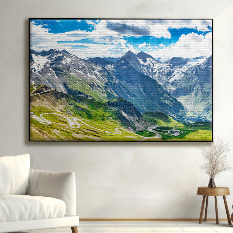 Akustikstoff mit Motiv: Großglockner Österreich