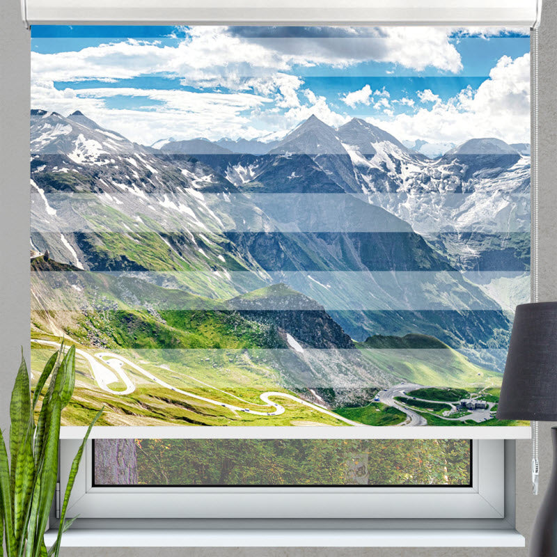 Doppelrollo mit Motiv: Großglockner Österreich