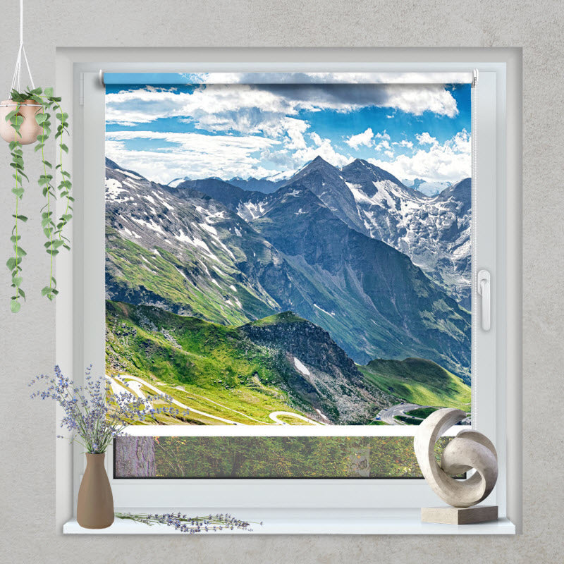Klemmfix Rollo mit Motiv: Großglockner Österreich