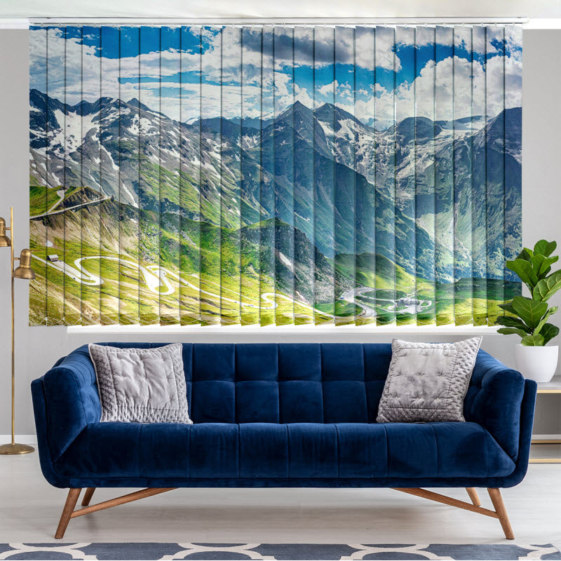 Lamellenvorhang mit Motiv: Großglockner Österreich