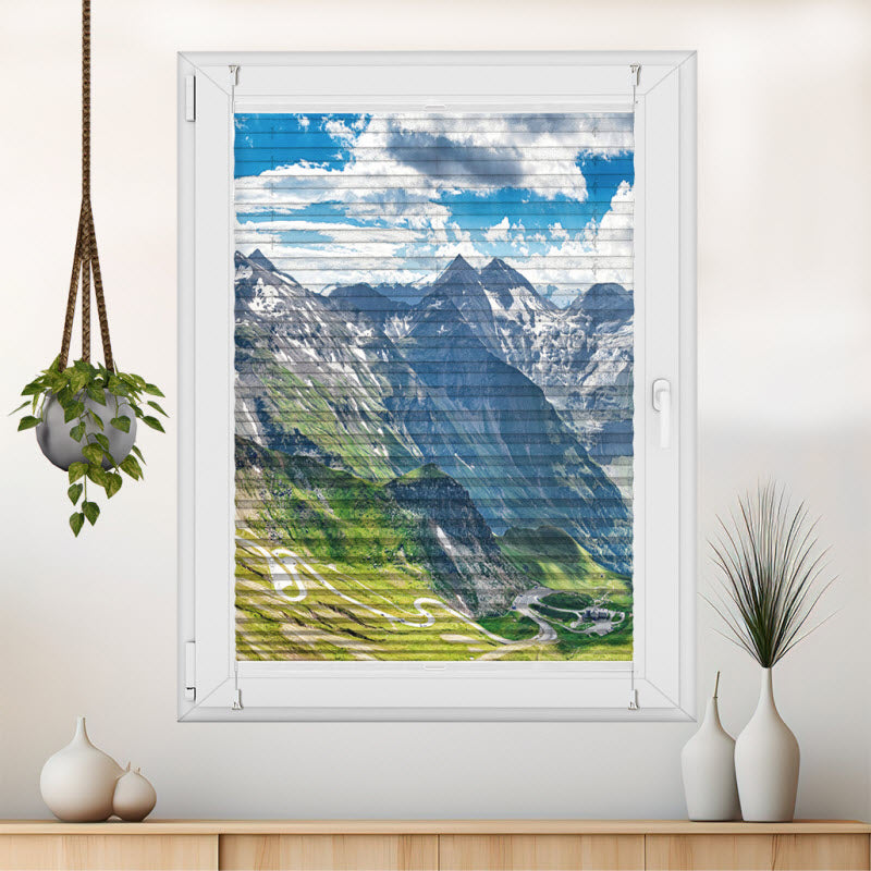 Plissee mit Motiv: Großglockner Österreich