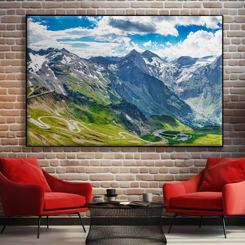 Textilspannrahmen mit Motiv: Großglockner Österreich