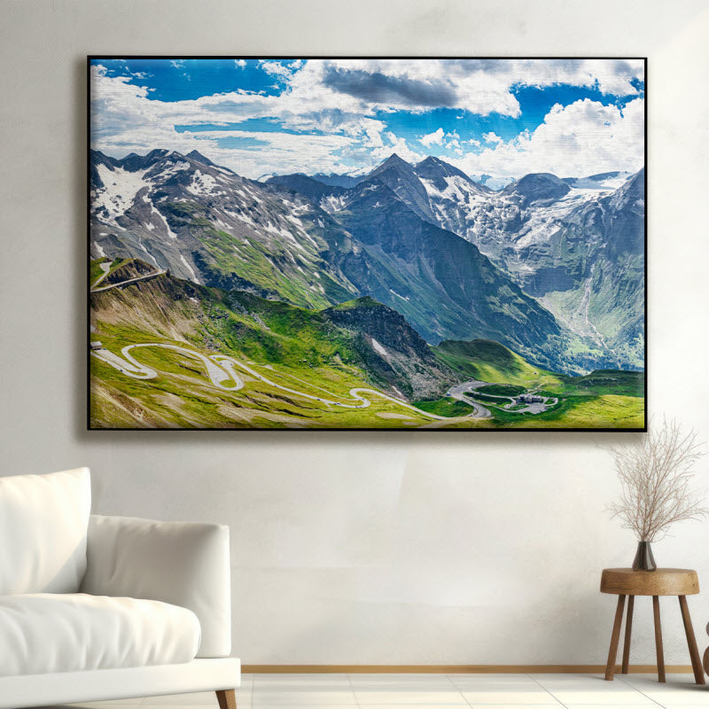 Textilspannrahmen mit Motiv: Großglockner Österreich