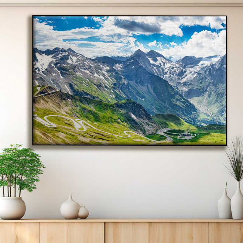 Textilspannrahmen mit Motiv: Großglockner Österreich