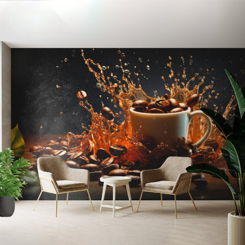 Tapete mit Motiv: Mokkabohnen