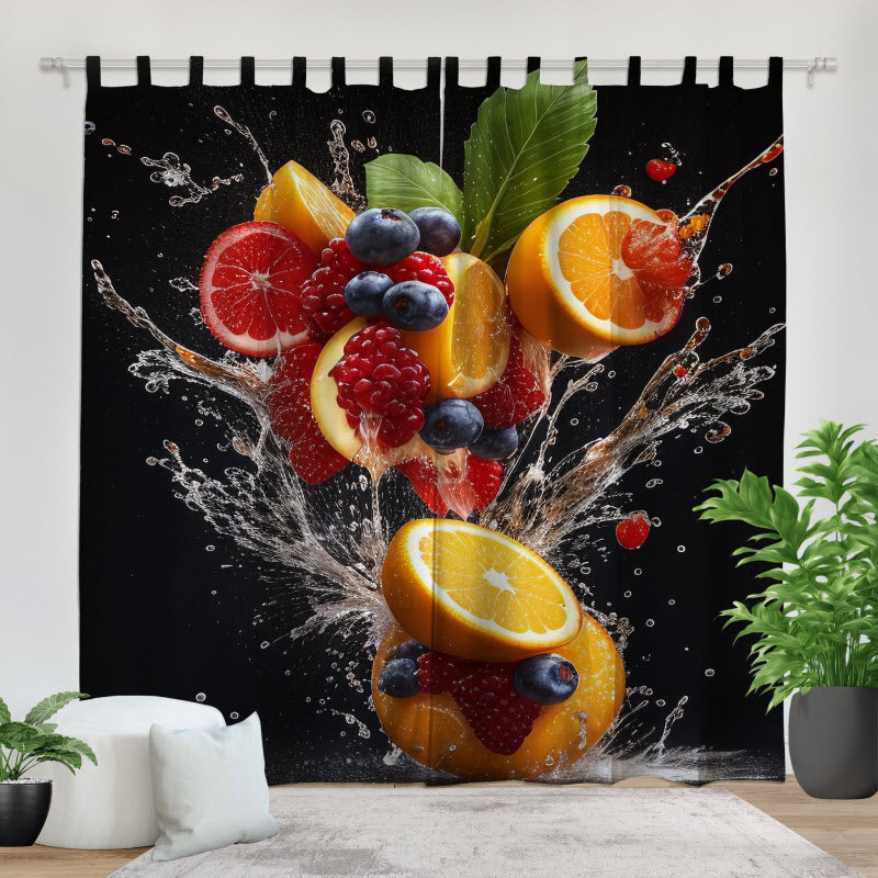 Fotovorhang: Bunte Obstexplosion V1