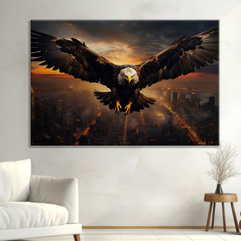 Leinwand mit Motiv: Adler