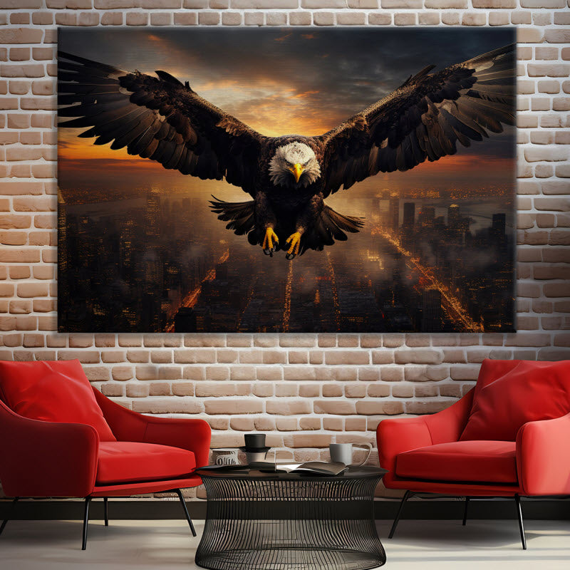 Leinwand mit Motiv: Adler