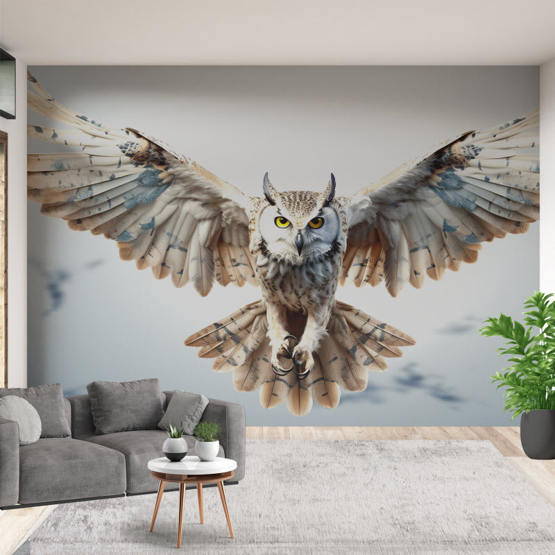 Tapete mit Motiv: Eule