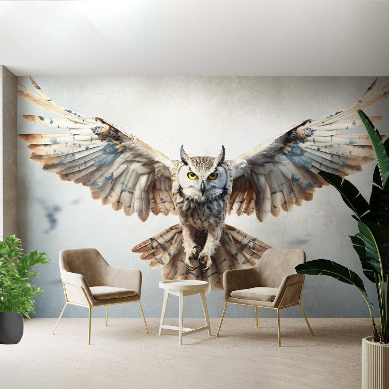 Tapete mit Motiv: Eule