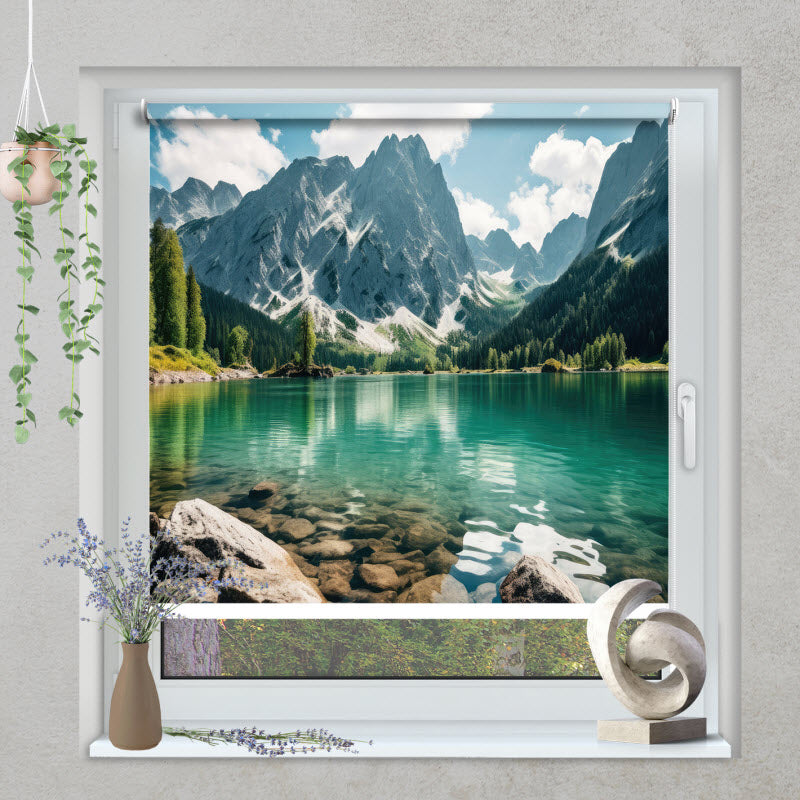 Klemmfix Rollo mit Motiv: Louise Fluss