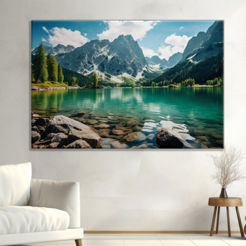 Leinwand mit Motiv: Louise Fluss