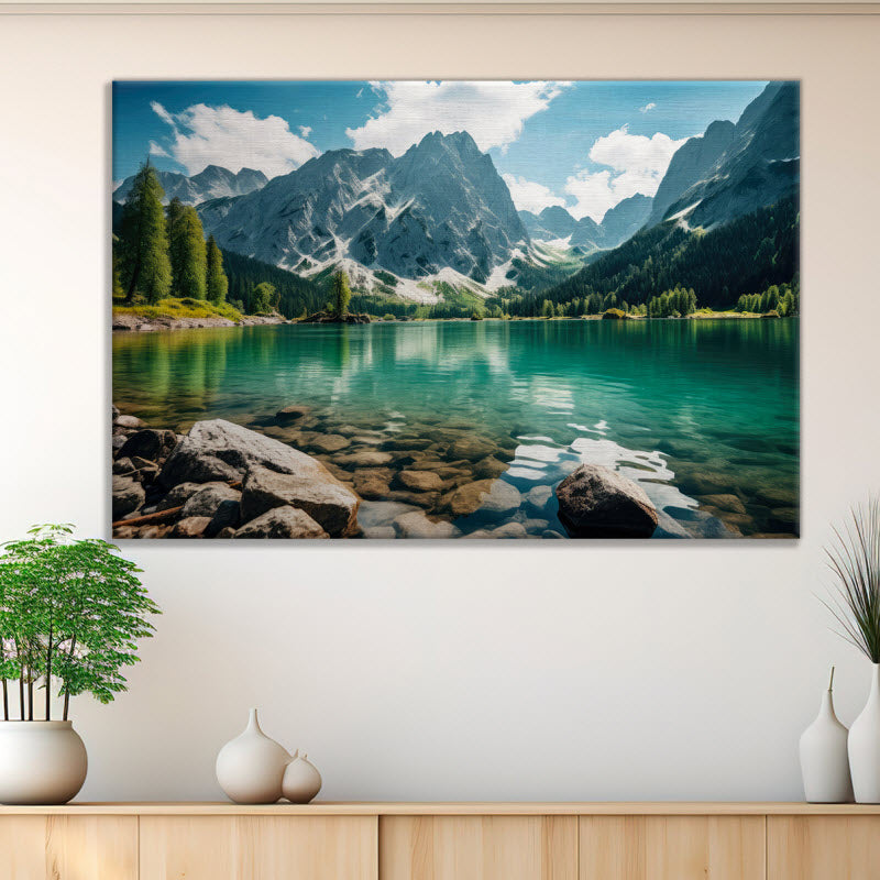 Leinwand mit Motiv: Louise Fluss