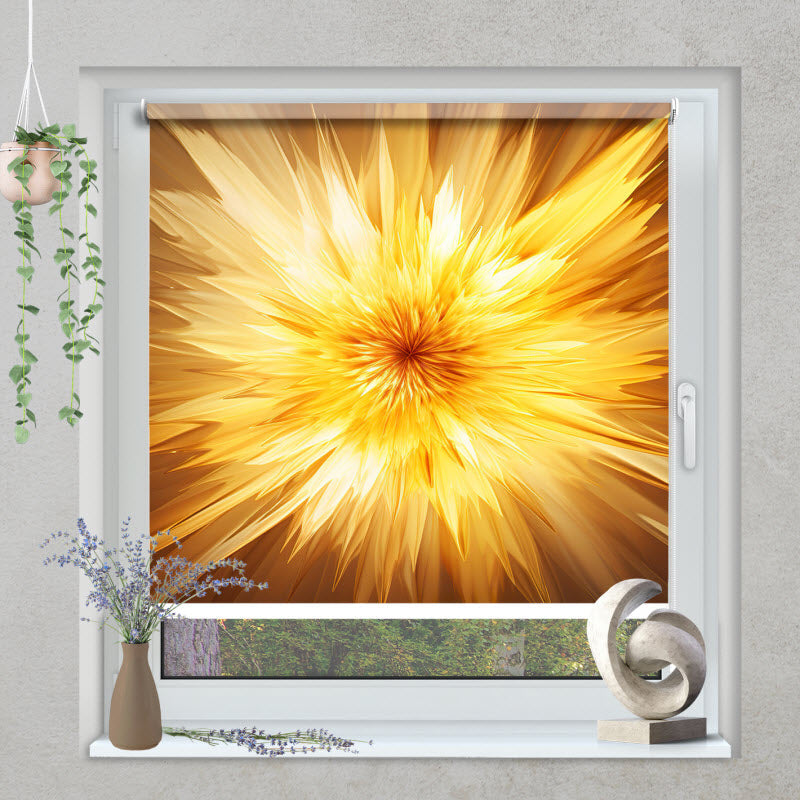 Klemmfix Rollo mit Motiv: Sonneneruption