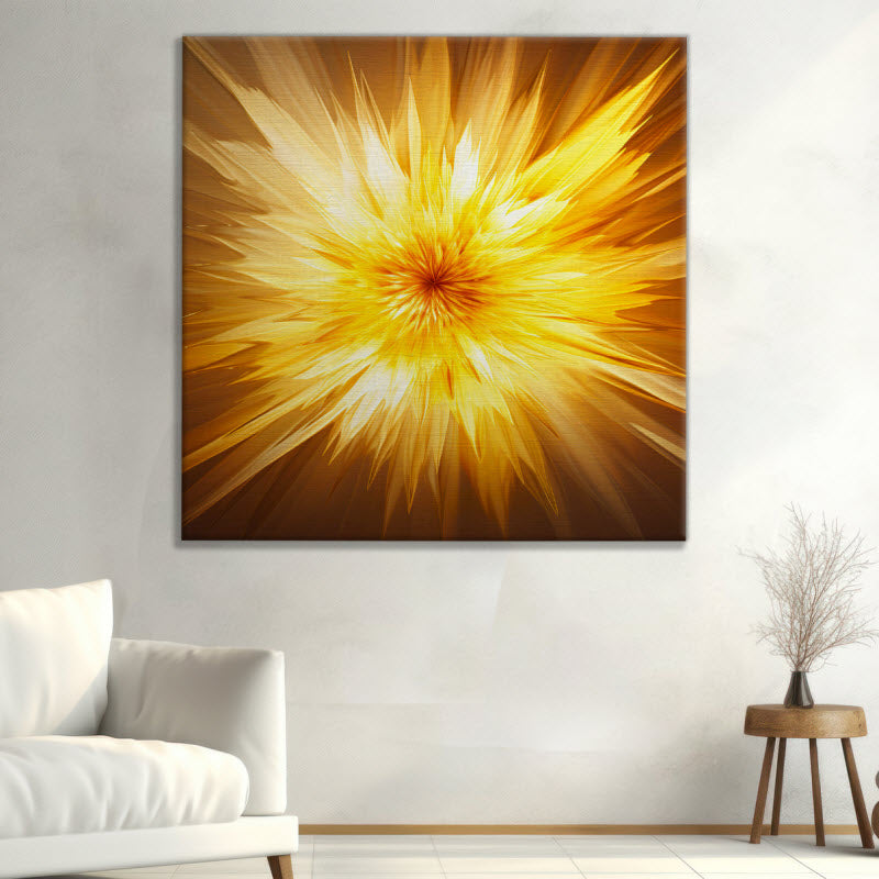 Leinwand mit Motiv: Sonneneruption