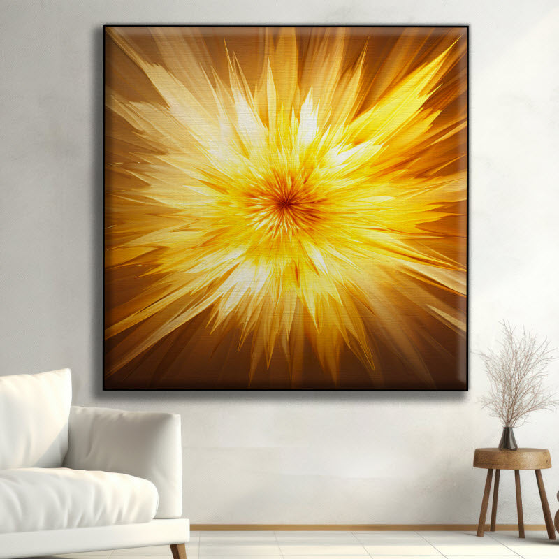 Textilspannrahmen mit Motiv: Sonneneruption