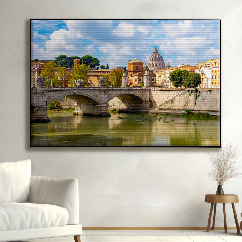 Akustikstoff mit Motiv: Petersdom