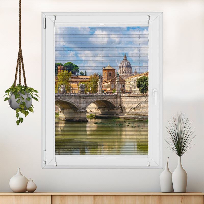 Plissee mit Motiv: Petersdom