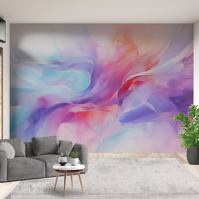 Tapete mit Motiv: Buntes Gemälde