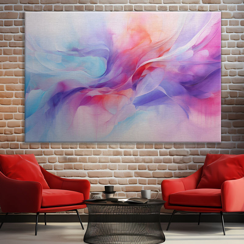 Leinwand mit Motiv: Buntes Gemälde