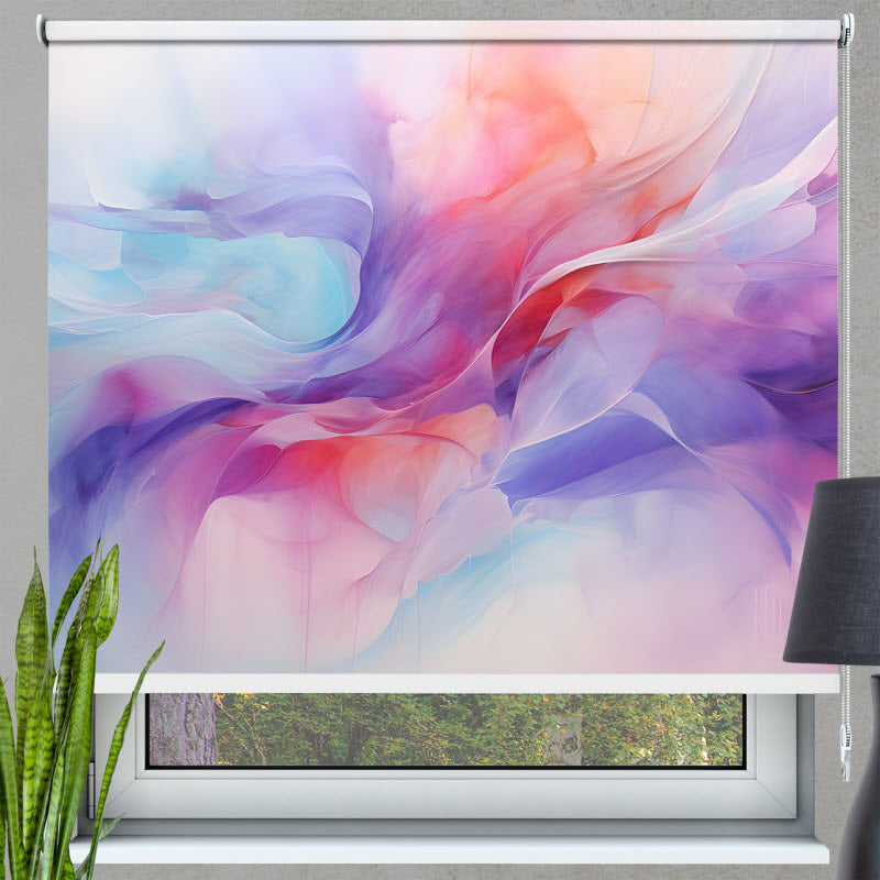 Rollo mit Motiv: Buntes Gemälde