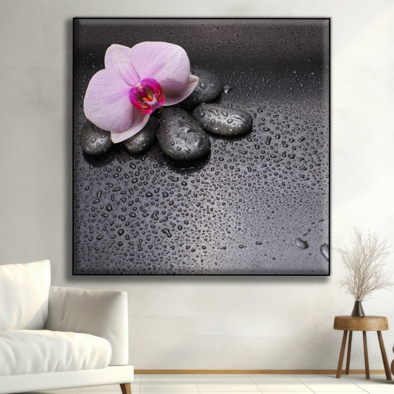 Textilspannrahmen mit Motiv: Spa Steine