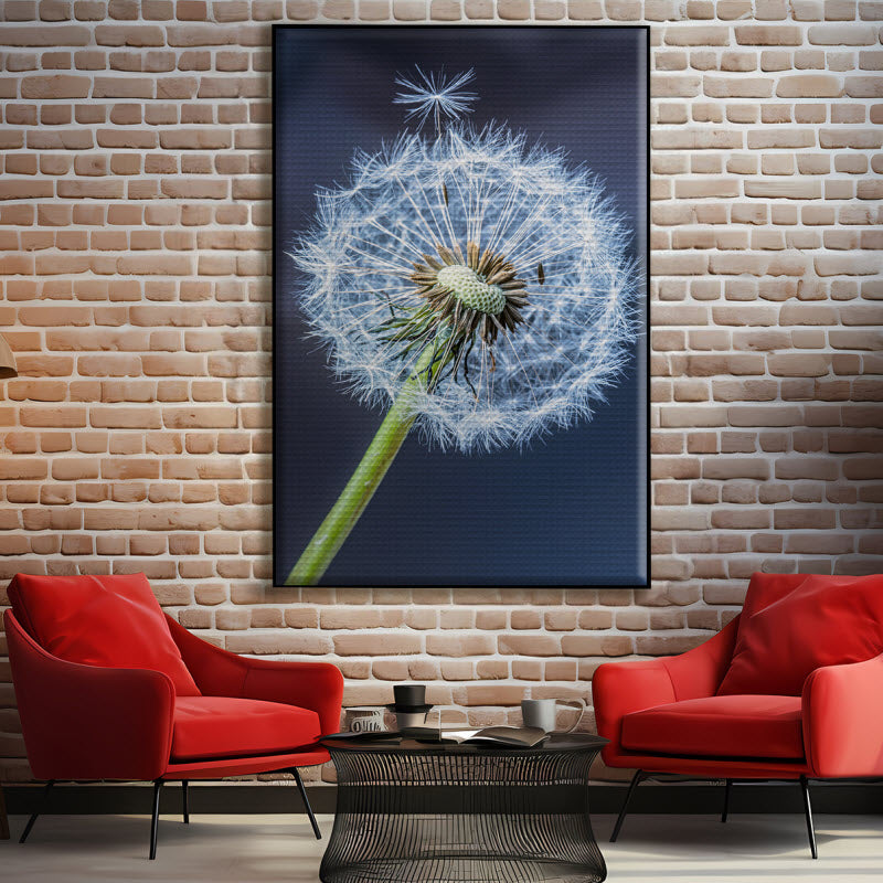 Akustikstoff mit Motiv: Pusteblume V2