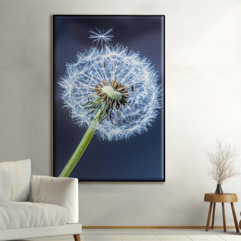 Akustikstoff mit Motiv: Pusteblume V2