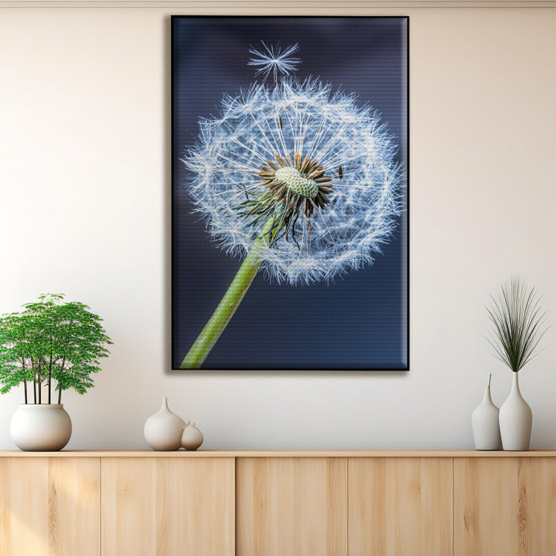 Akustikstoff mit Motiv: Pusteblume V2