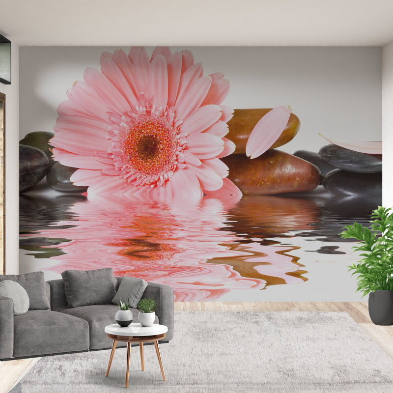 Tapete mit Motiv: Rosa Blume