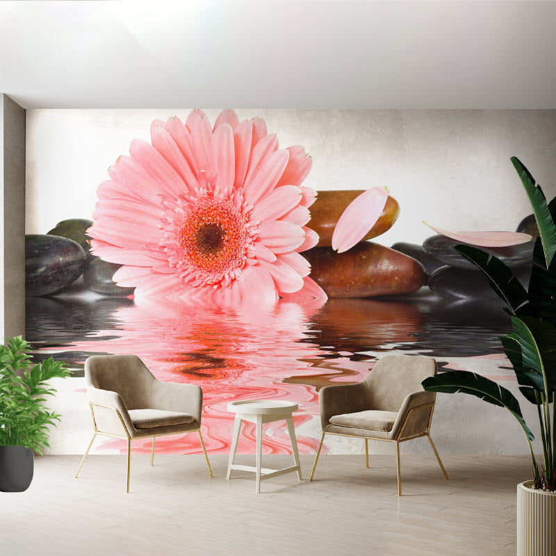 Tapete mit Motiv: Rosa Blume