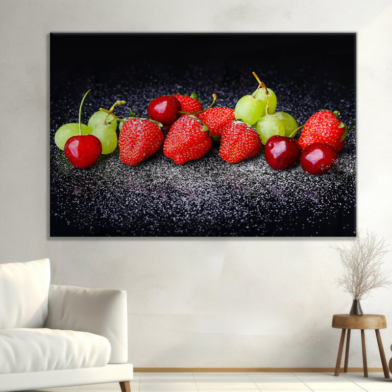Leinwand mit Motiv: Obst