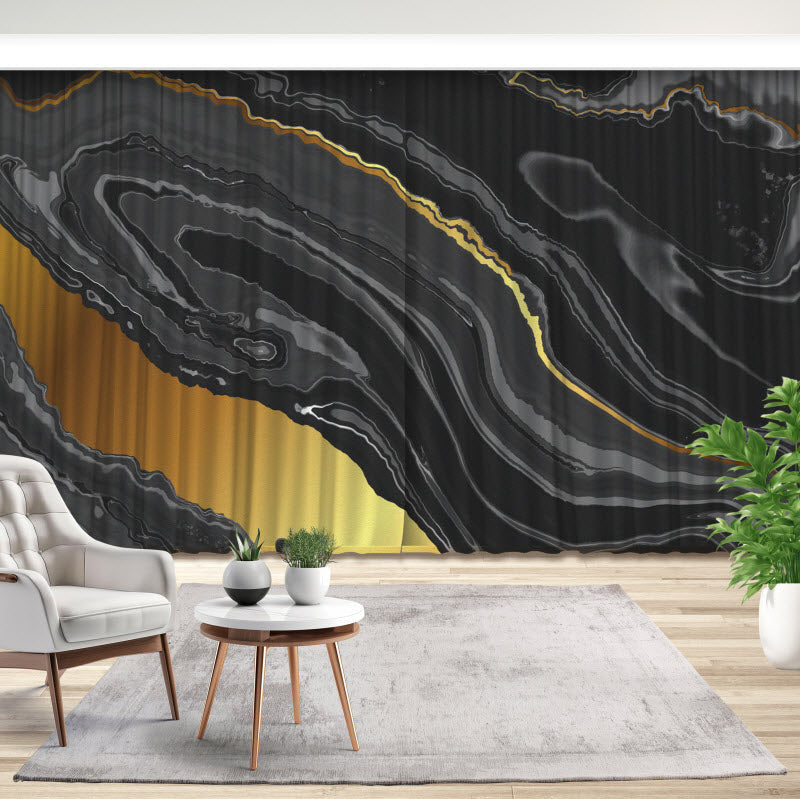 Fotovorhang: Marmor Schwarz