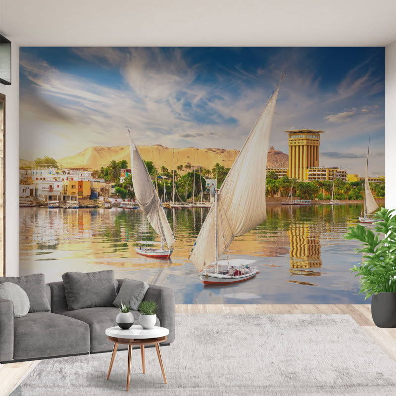 Tapete mit Motiv: Segelboot