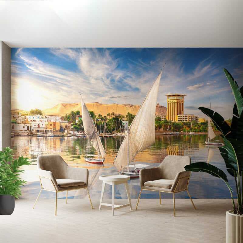 Tapete mit Motiv: Segelboot