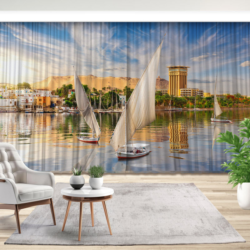 Fotovorhang: Segelboot