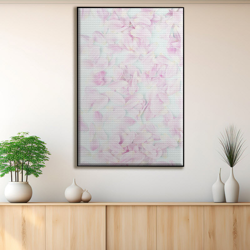 Akustikstoff mit Motiv: Blüten