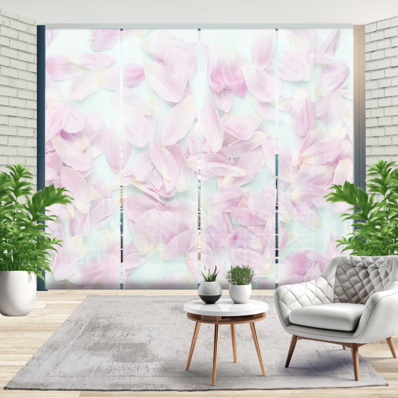 Schiebegardine mit Motiv: Blüten