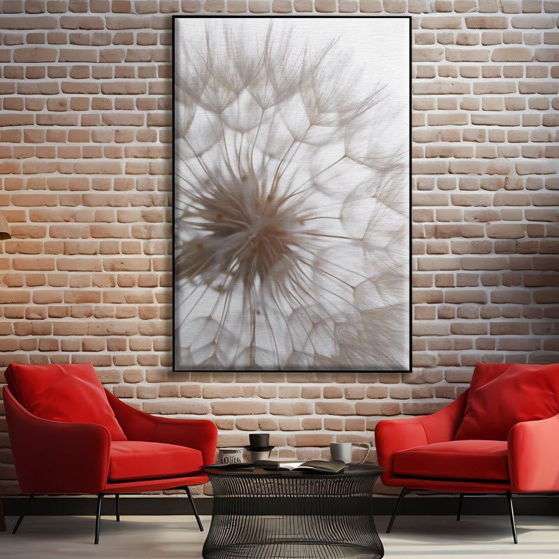 Textilspannrahmen mit Motiv: Pusteblume V3