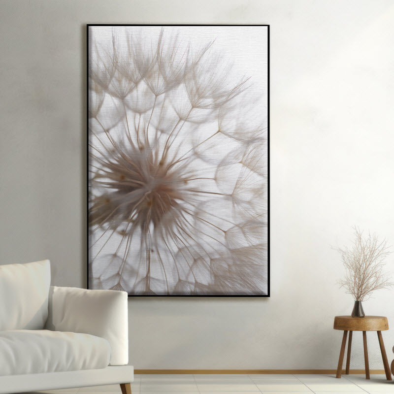 Textilspannrahmen mit Motiv: Pusteblume V3