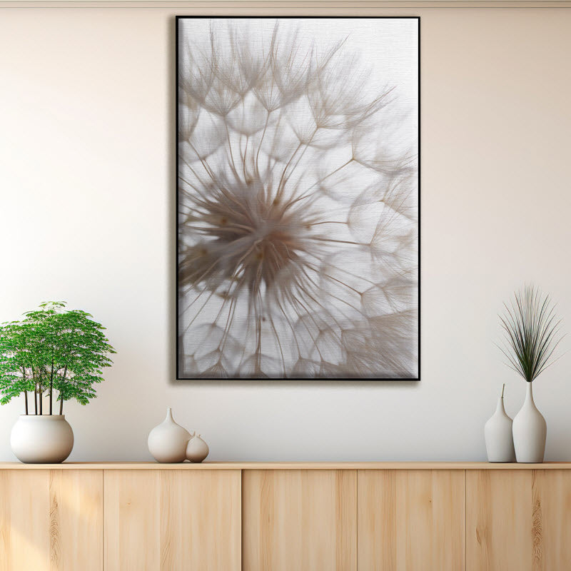 Textilspannrahmen mit Motiv: Pusteblume V3