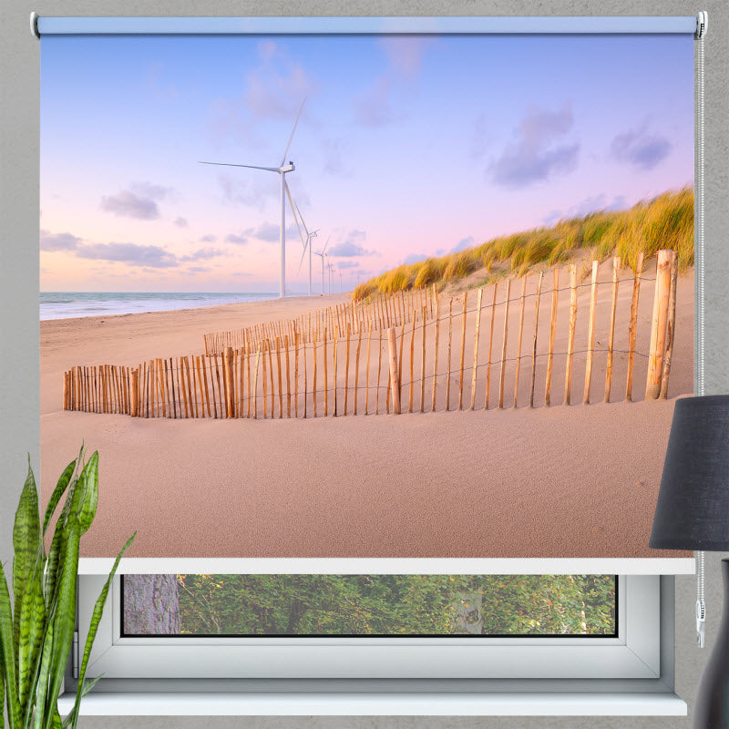 Rollo mit Motiv: Sylt Sand