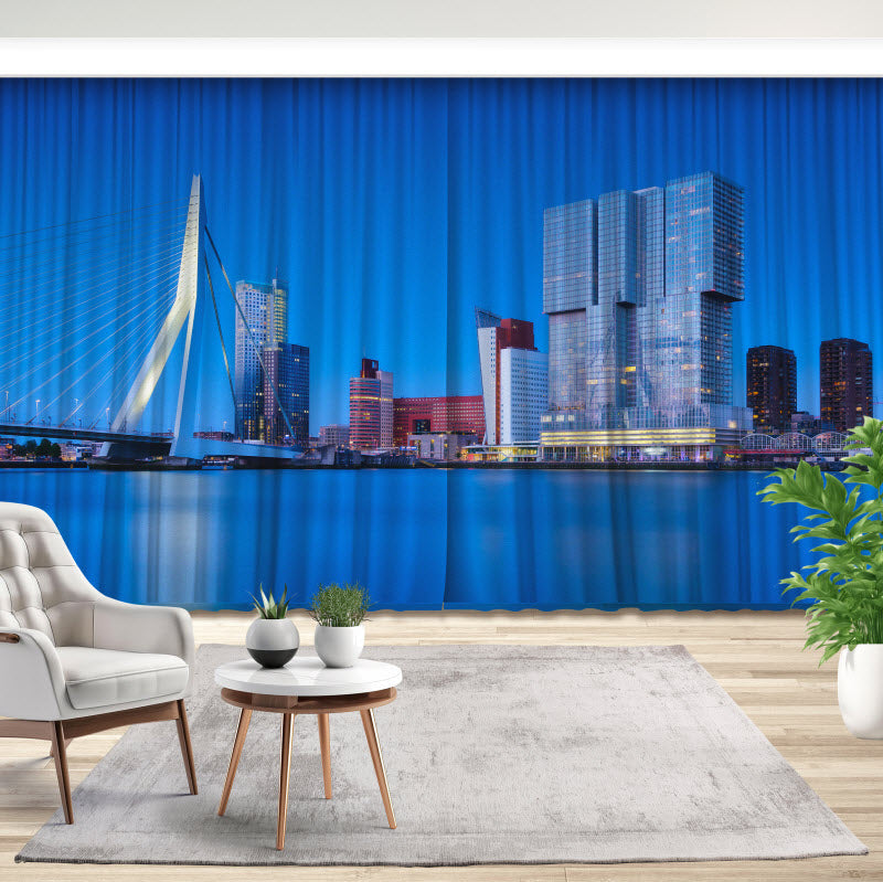 Fotovorhang: Rotterdam Wolkenkratzer