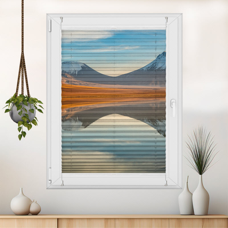 Wabenplissee mit Motiv: Atacama Chile